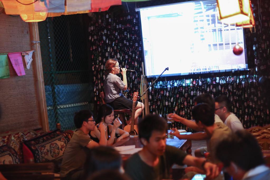 Dengba Hostel Chengdu Branch Extérieur photo